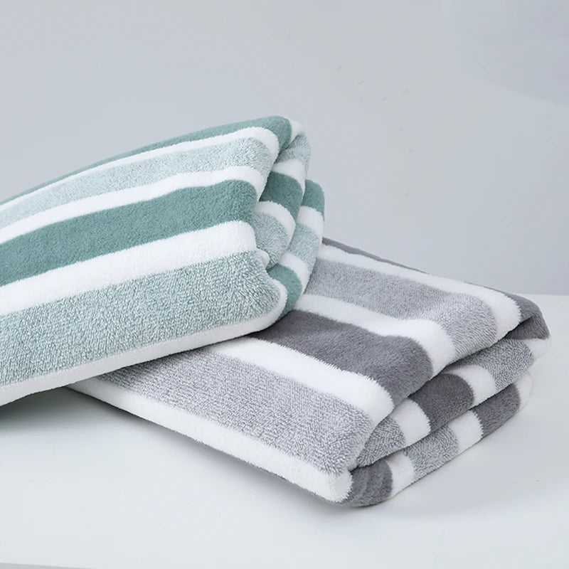 Toalha de banho absorvente grossa, Toalha macia para casa, 1 Pc