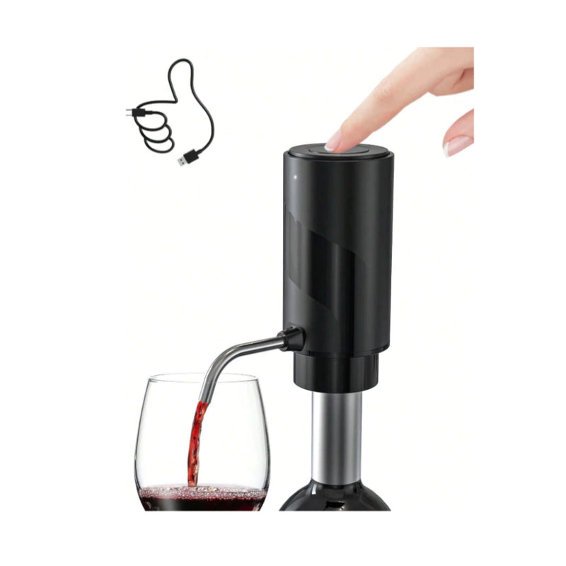 Aerador E Dispensador De Vinho Elétrico Recarregavel Decantador De Vinho dispensador automático recarregável por usb