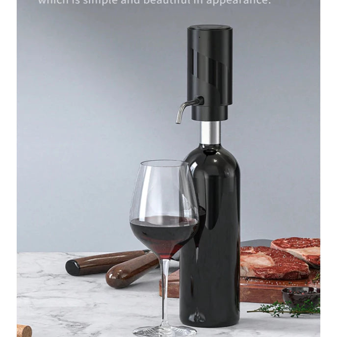 Aerador E Dispensador De Vinho Elétrico Recarregavel Decantador De Vinho dispensador automático recarregável por usb