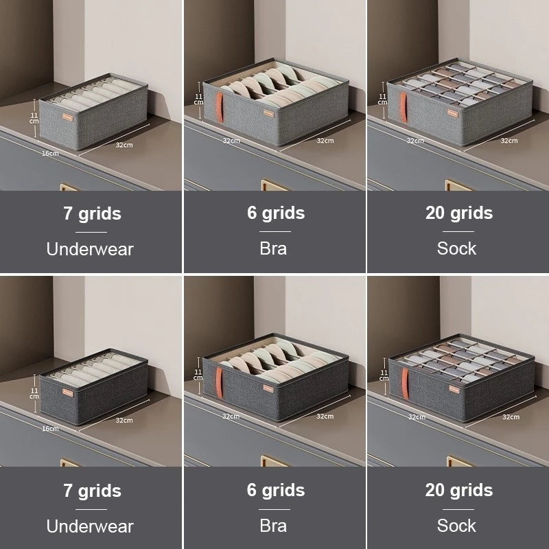 Caixa Organizadora de Roupas Íntimas – Praticidade e Estilo para Suas Gavetas!